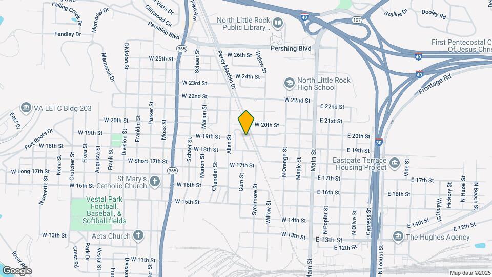 225 College Park Cir Map and Location Details