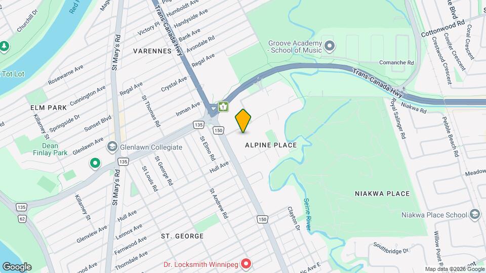 Glenoak Map and Location Details