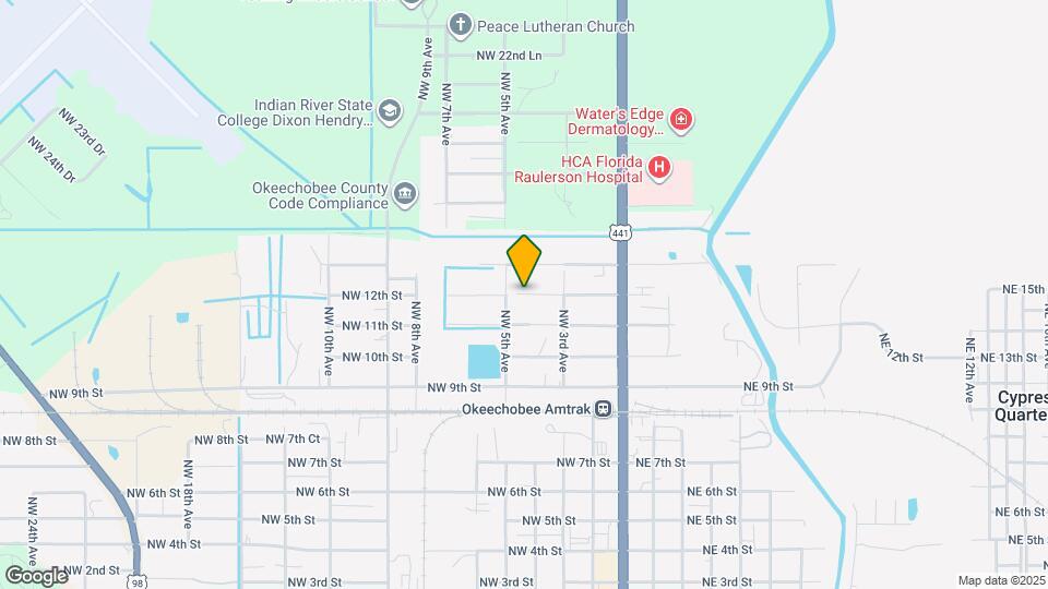 414 NW 12th St Map and Location Details