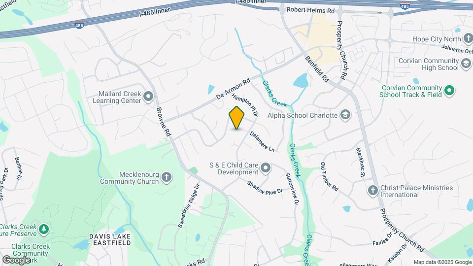 8619 Delamere Ln Map and Location Details