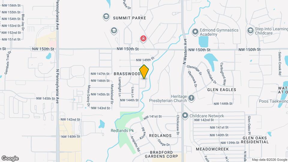 14705 Collingwood Ln Map and Location Details