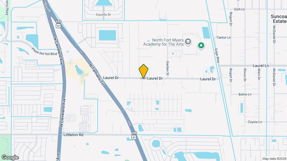 2616 Harmony Ave Map and Location Details