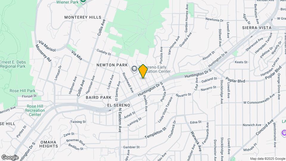 3831 Drysdale Ave Mapa y Detalles de la Ubicación