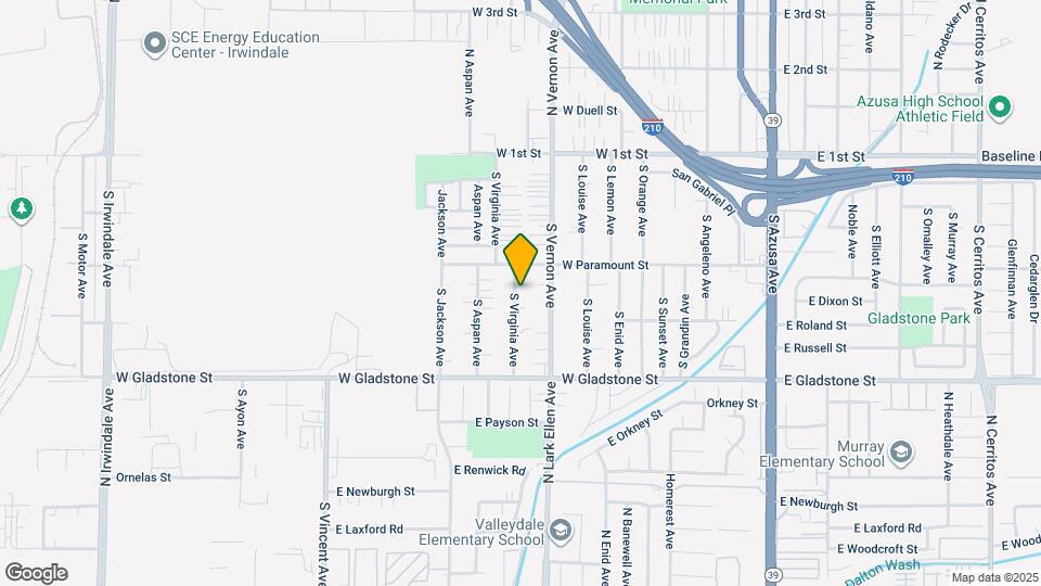 330 S Virginia Ave Map and Location Details