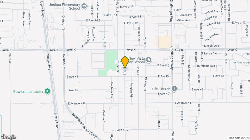 43446 6th St E Mapa y Detalles de la Ubicación