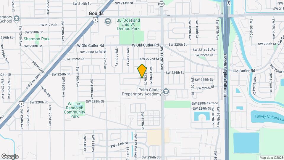 22503 SW 113th Pl Map and Location Details