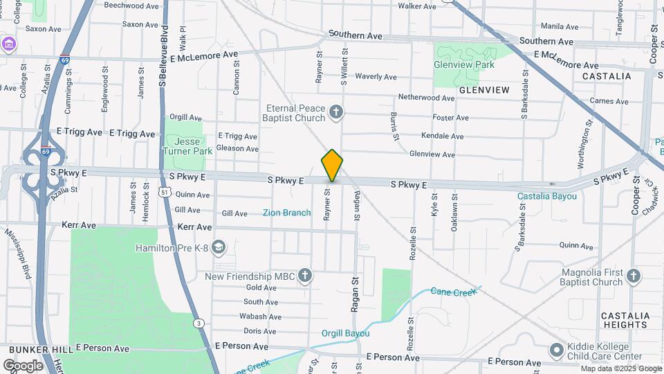 1533 S Pkwy E Map and Location Details