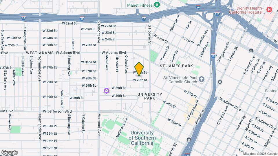 1157 W 28th St Mapa y Detalles de la Ubicación
