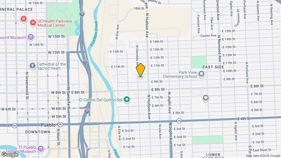 906 N Glendale Ave Map and Location Details