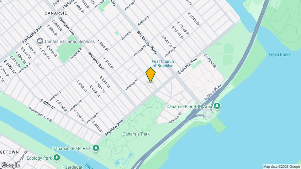 1632 E 94th St Map and Location Details