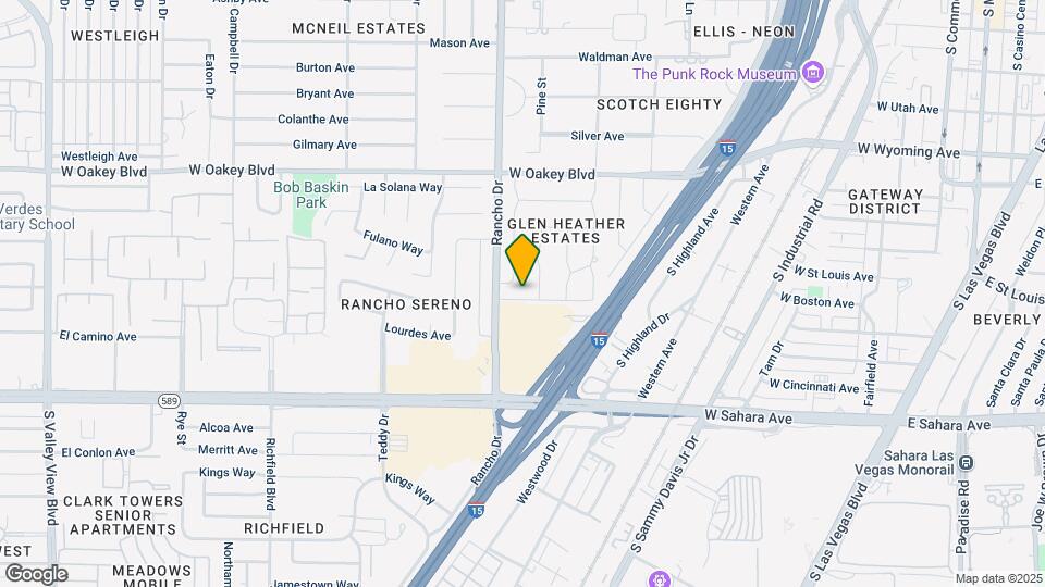 2208 Glen Heather Way Map and Location Details