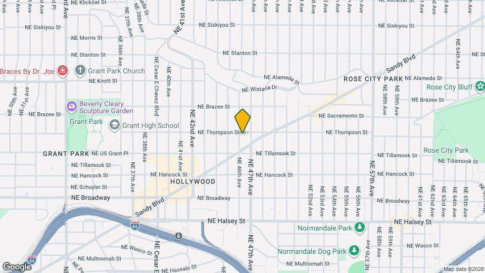 2224 NE 46th Ave Map and Location Details