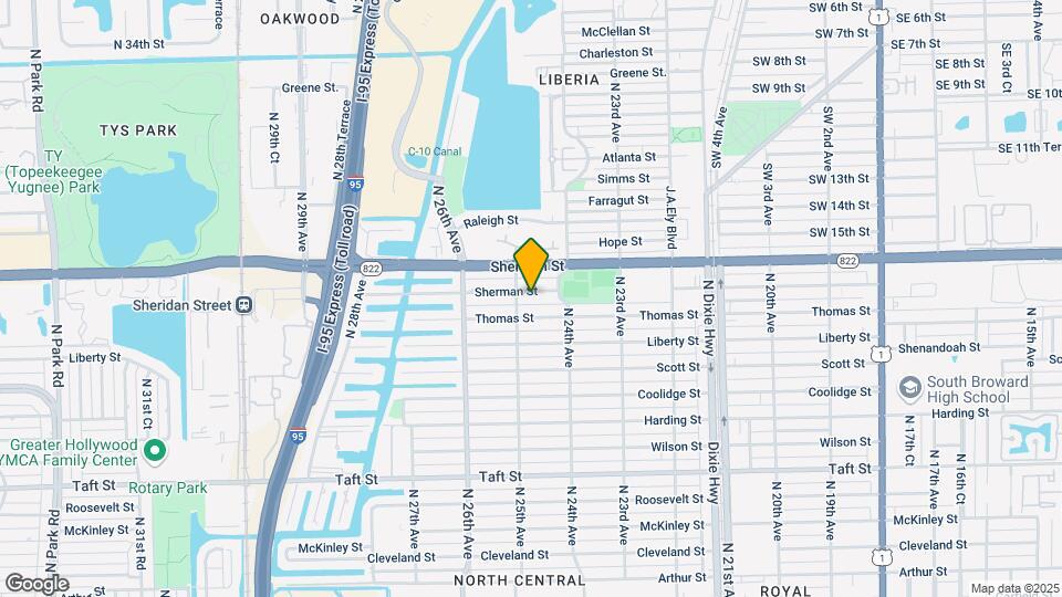 2432 Sherman St Mapa y Detalles de la Ubicación