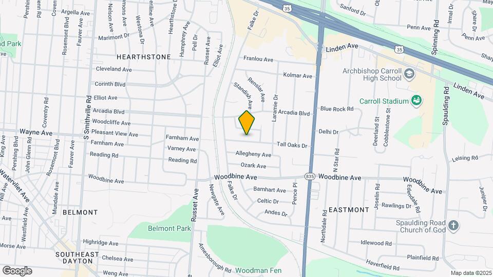 4701 Tall Oaks Dr Map and Location Details