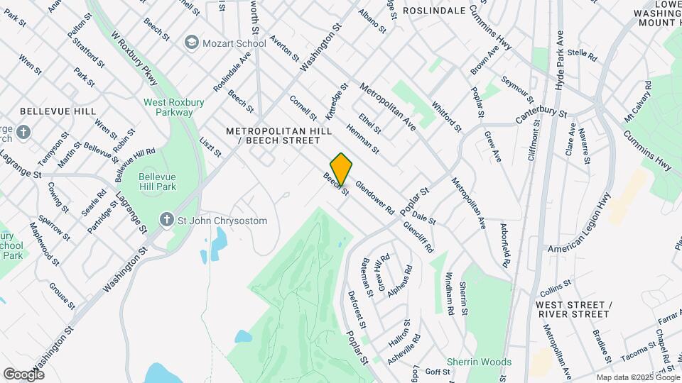 511 Beech St, Unit #1 Map and Location Details