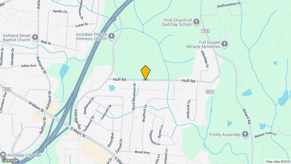 4210 Huff Rd Map and Location Details