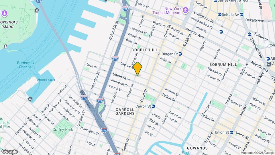 383 Clinton St, Unit 4C Mapa y Detalles de la Ubicación