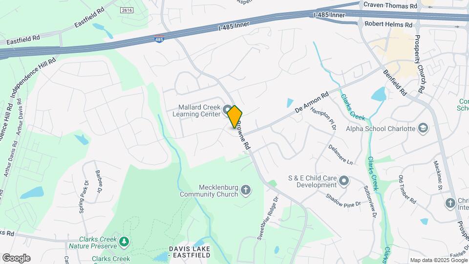 11719 Allen A Brown Rd Map and Location Details