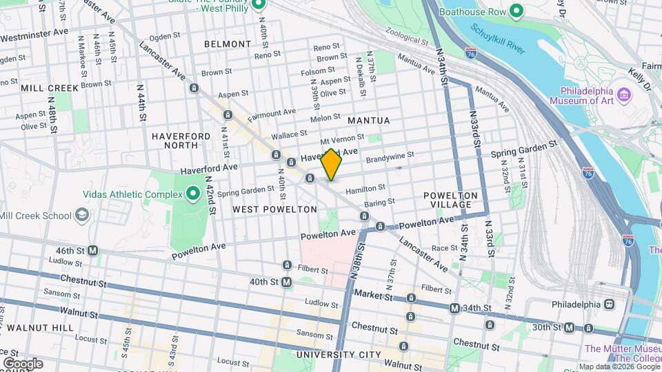 3859 Lancaster Ave Map and Location Details