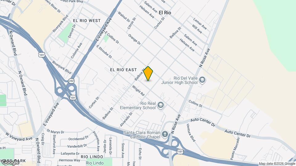 821 E Stroube St Map and Location Details