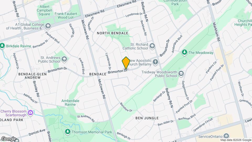 199 Brimorton Dr Map and Location Details