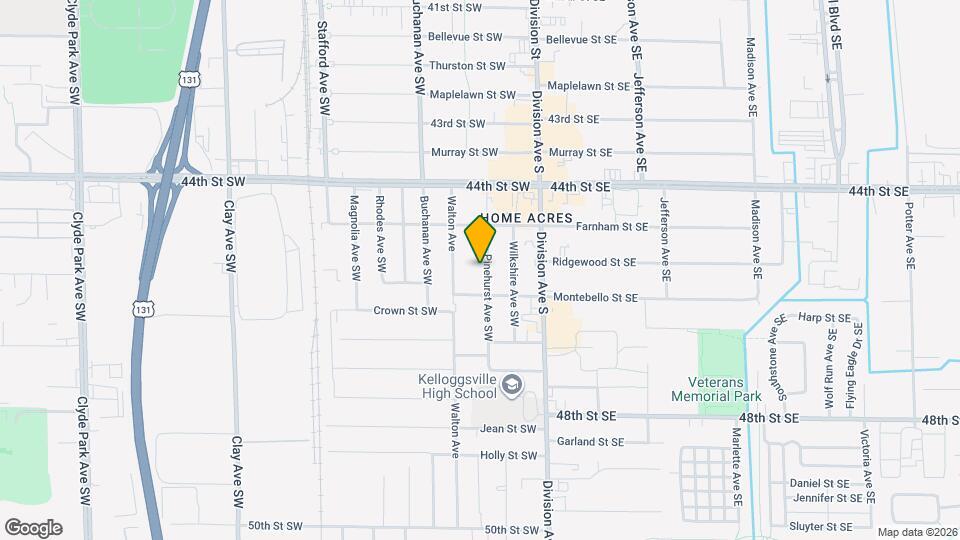 4539 Pinehurst Ave SW Mapa y Detalles de la Ubicación
