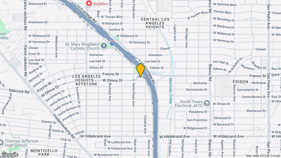1417 W Olmos Dr Map and Location Details