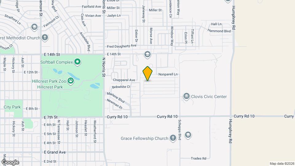 313 Almond Tree Ln Map and Location Details