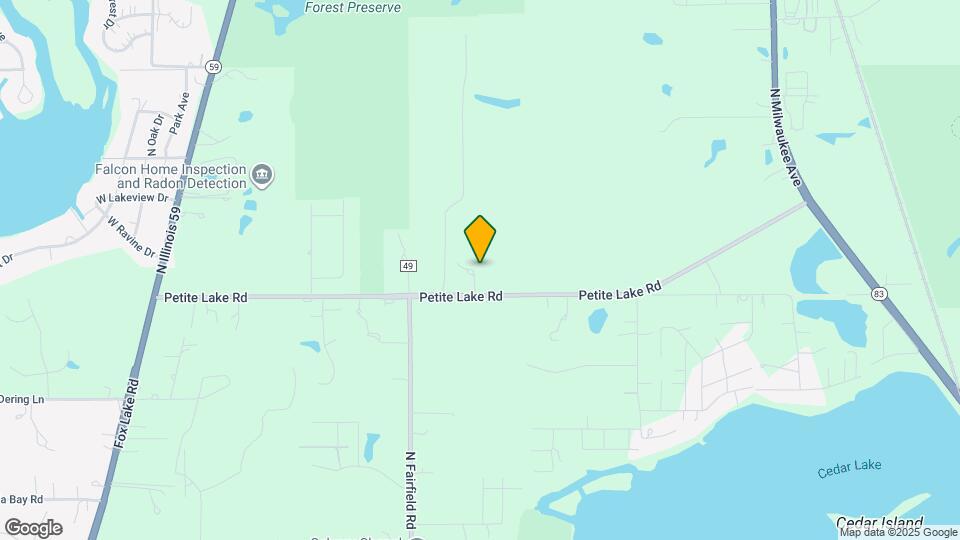 724 Petite Lake Rd Map and Location Details