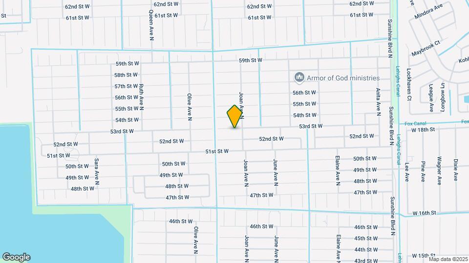 3005 53rd St W Map and Location Details