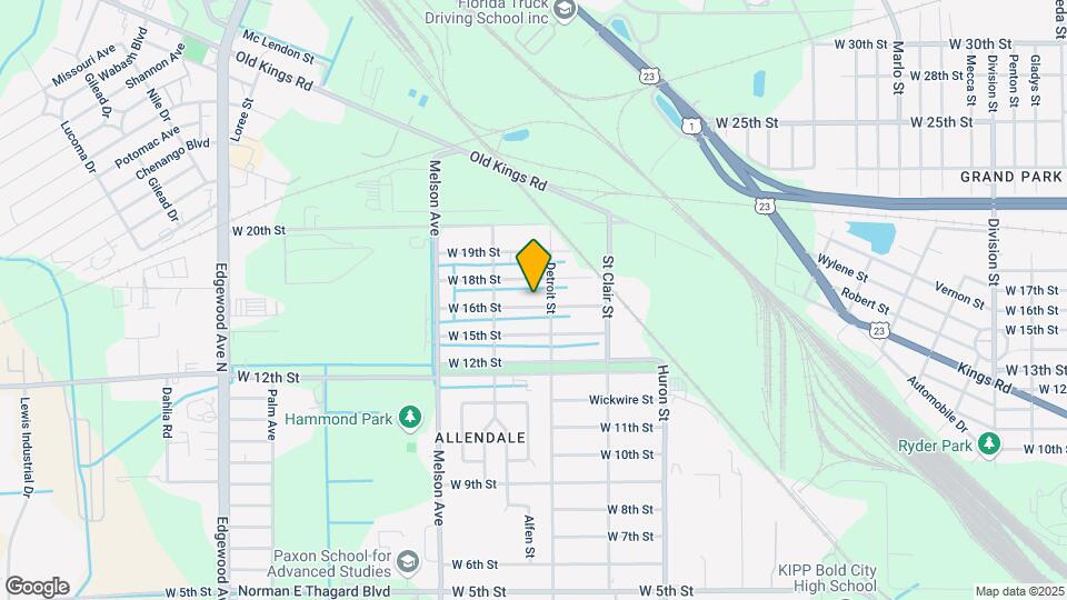 3025 W 16th St Map and Location Details