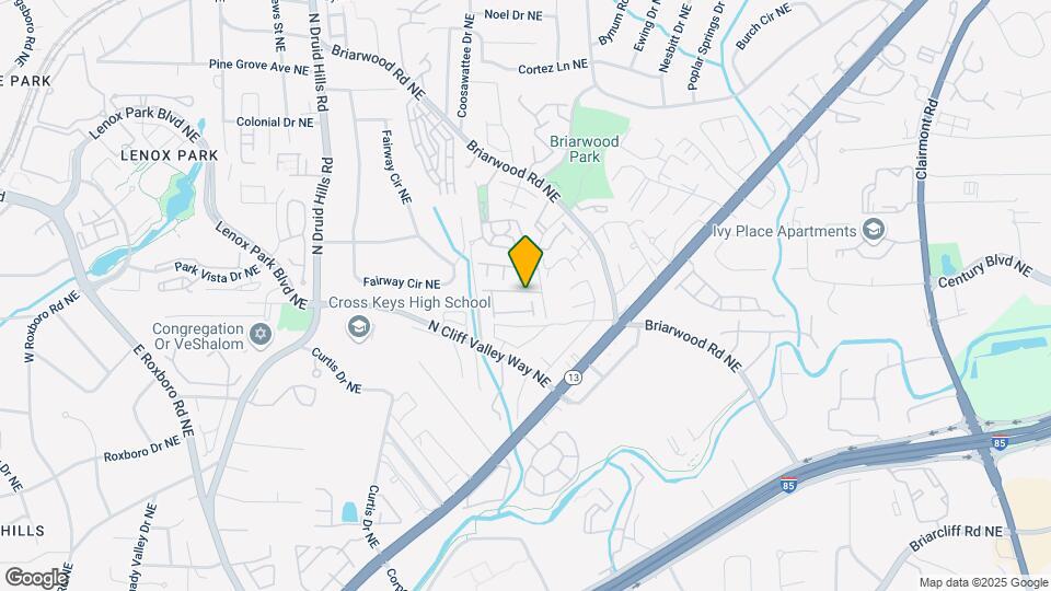 1395 Live Oak Ln Mapa y Detalles de la Ubicación