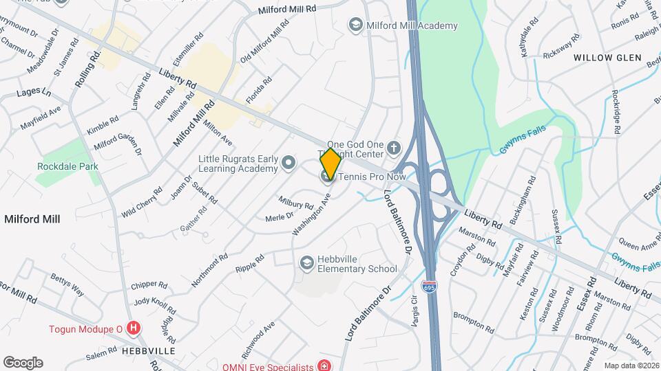 7910 Brookhaven Rd Map and Location Details