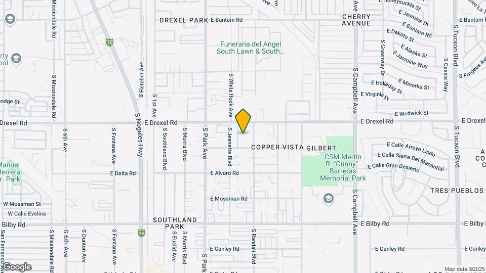 1225-1231 E Milton Rd Mapa y Detalles de la Ubicación