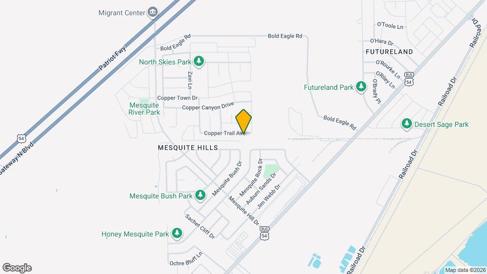 7248 Copper Trail Ave Map and Location Details