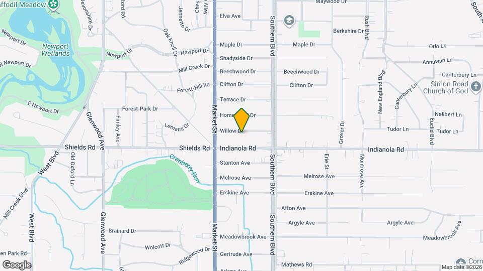 57 Willow Dr Map and Location Details