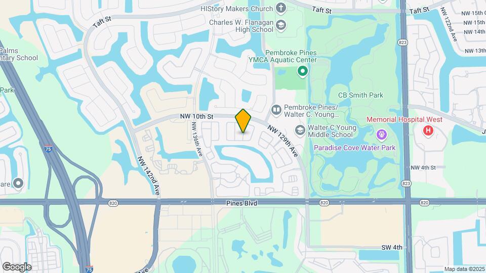 800 SW 131st Ave Mapa y Detalles de la Ubicación