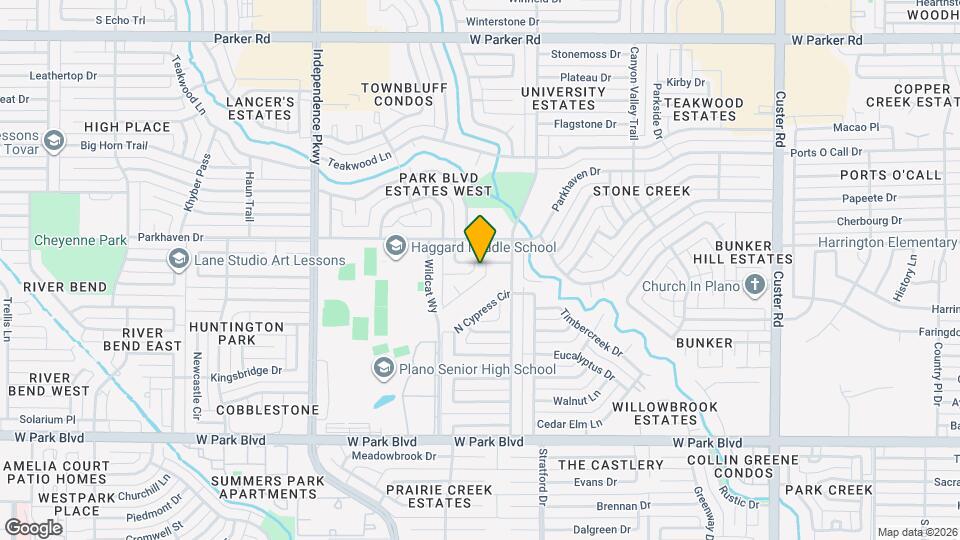 2701 Chadwick Dr Map and Location Details