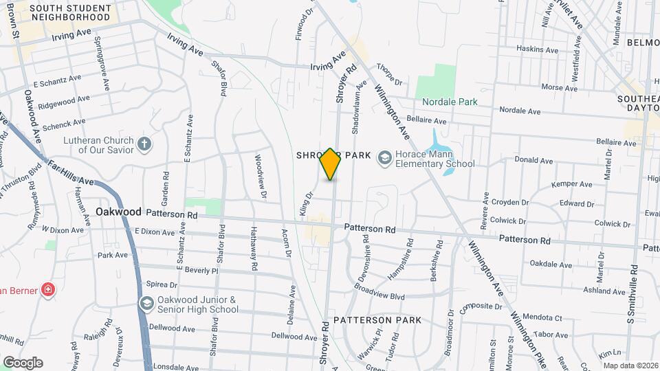 557 Shroyer Rd Map and Location Details