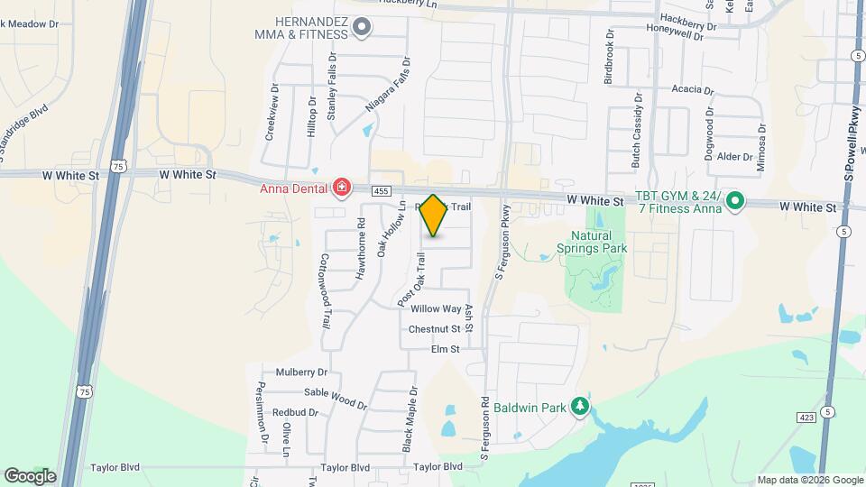 1710 White Oak Rd Map and Location Details