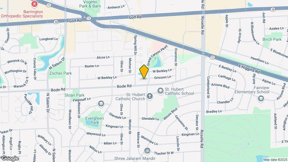 329 Grissom Ct Map and Location Details