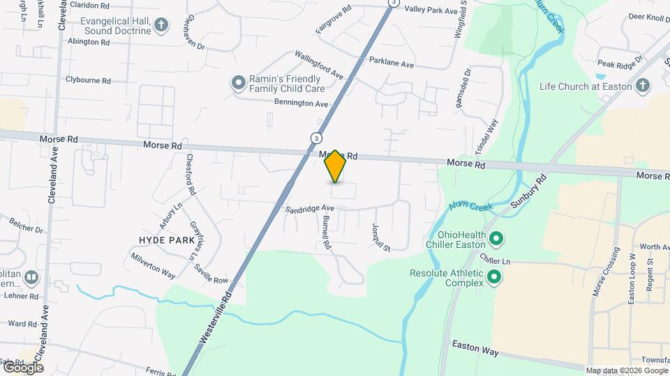 3039 Morsetowne Ct N Map and Location Details