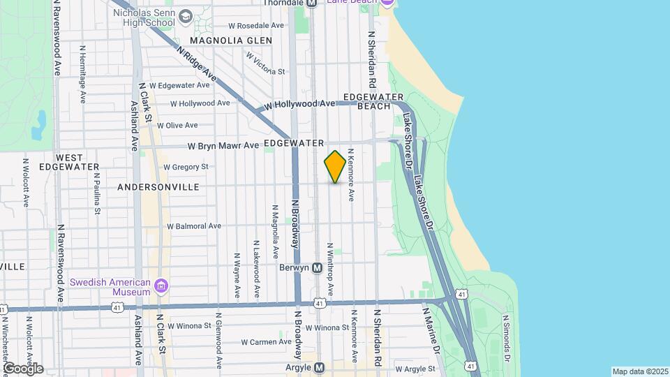 1055 W Catalpa Ave Mapa y Detalles de la Ubicación