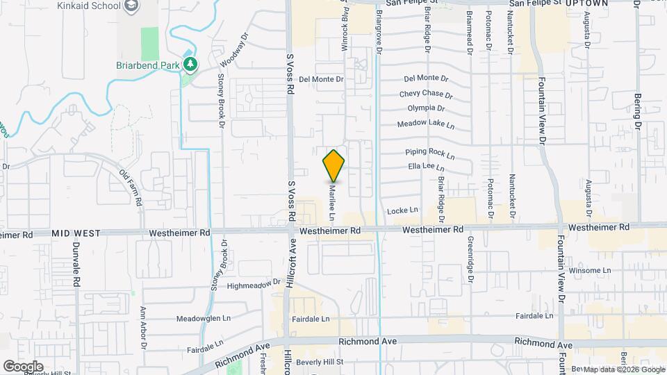 2615 Marilee Ln Map and Location Details