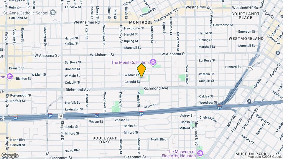 4121 Mandell St Mapa y Detalles de la Ubicación