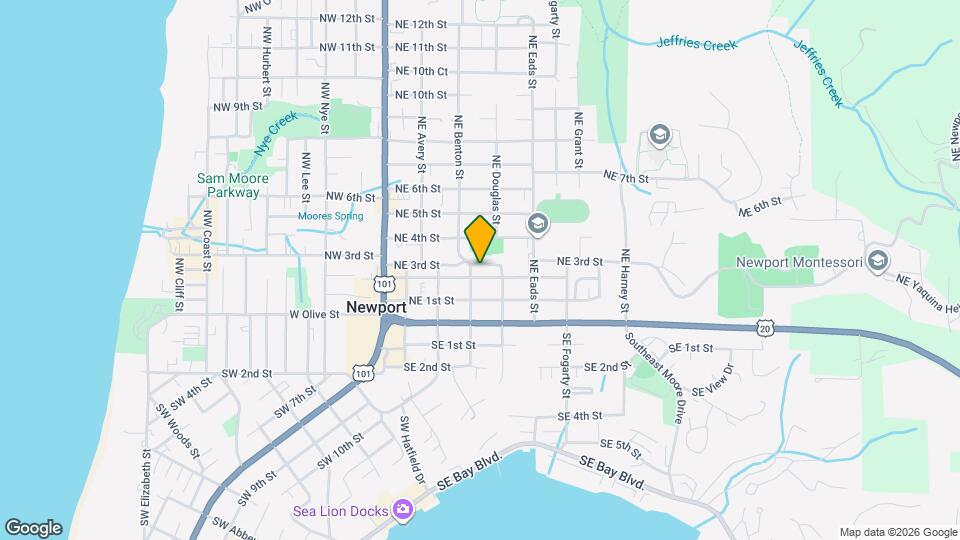 311 NE 2nd St, Unit 1 Map and Location Details