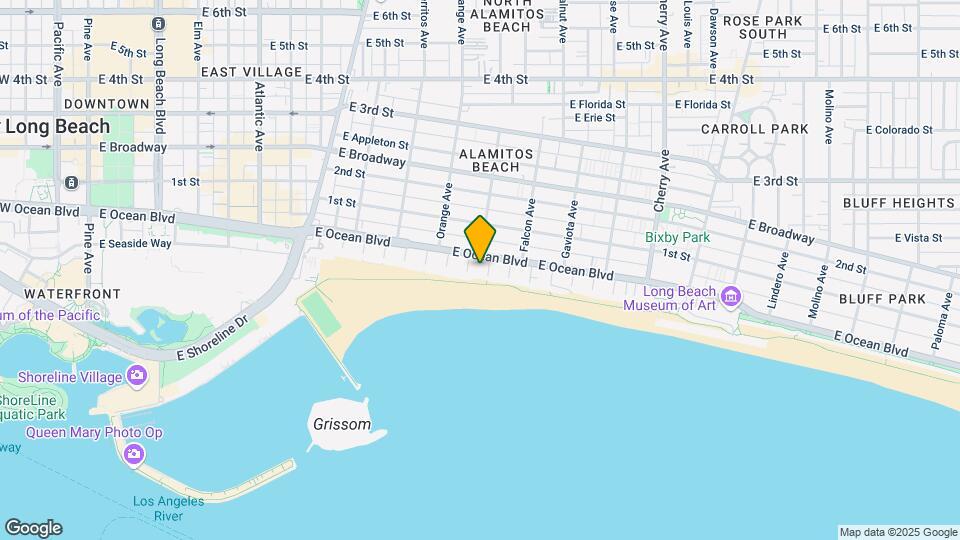 1310 E Ocean Blvd Map and Location Details