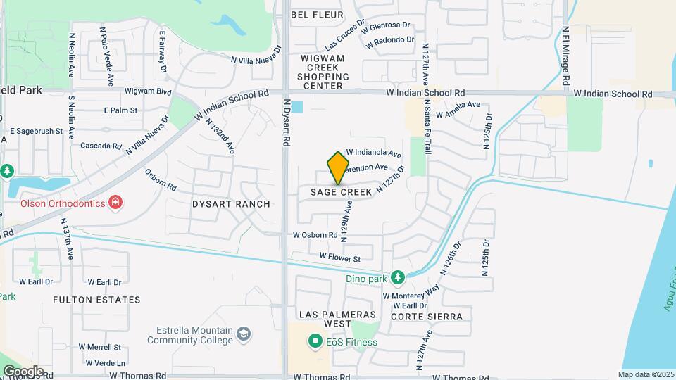 12915 W Weldon Ave Map and Location Details