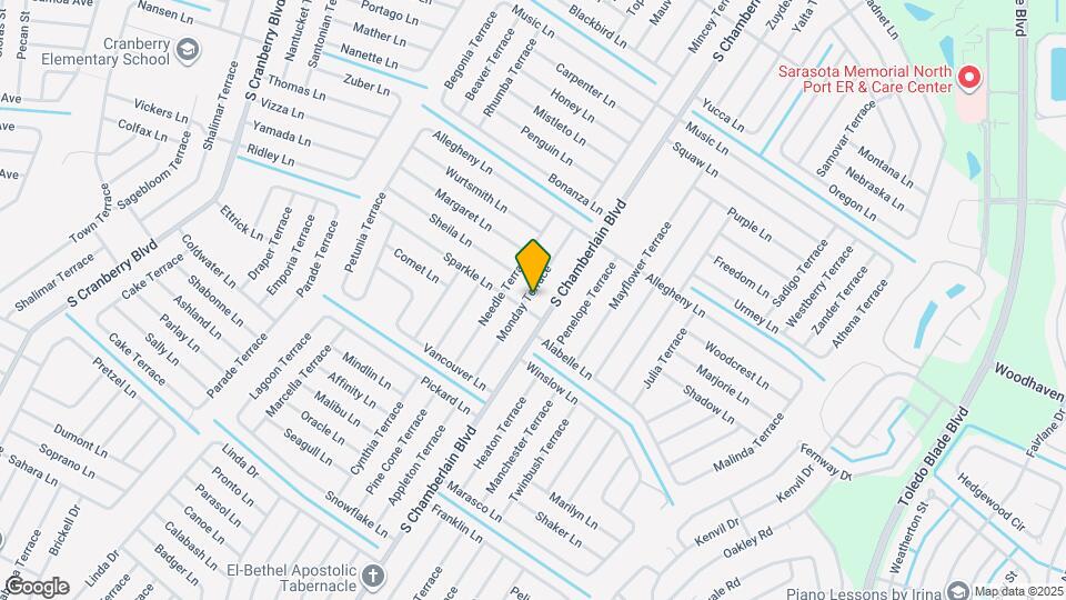 3462 Monday Terrace Map and Location Details