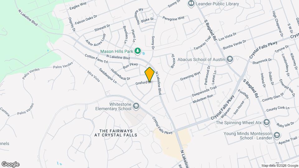1528 Graford St Map and Location Details